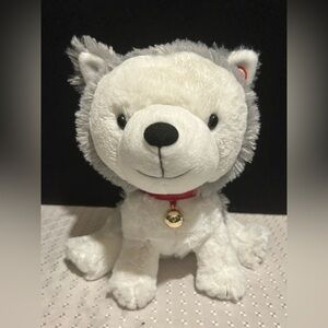 HALLMARK Interactive Story Buddy Jingle Husky Pup Plush No Book